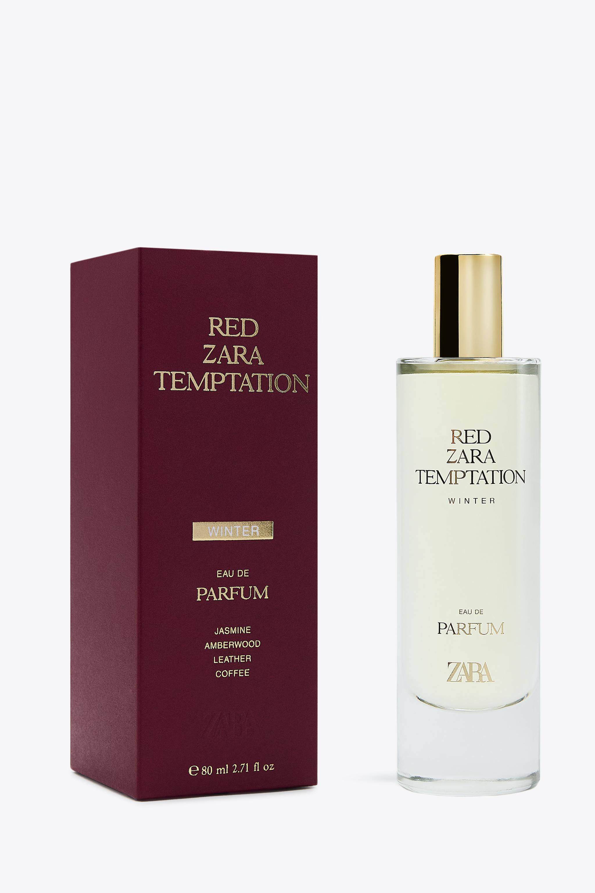 RED ZARA TEMPTATION WINTER EDP 80 ML (2,71 FL. OZ).